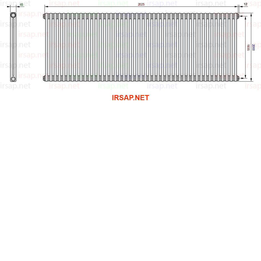 Радиатор IRSAP Tesi 22000/45 T02 CL 01